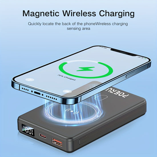 Power Bank  Modelo S01  10000mAh  Fast Charge  Sem Fios