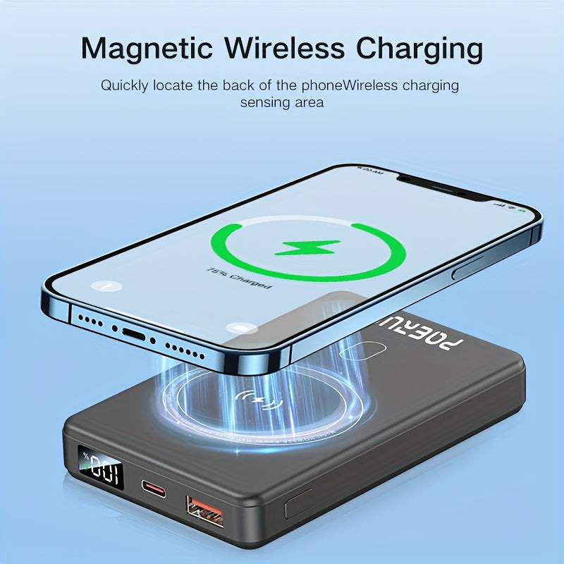 Power Bank  Modelo S01  10000mAh  Fast Charge  Sem Fios