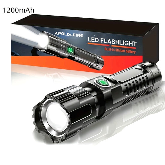 Lanterna Ttica  Modelo S01  Recarregvel  Foco Ajustvel 