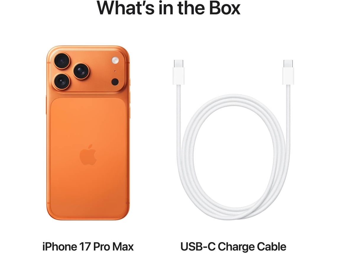 iPhone 17 Pro Max APPLE (6.9'' - 512 GB - Orange)